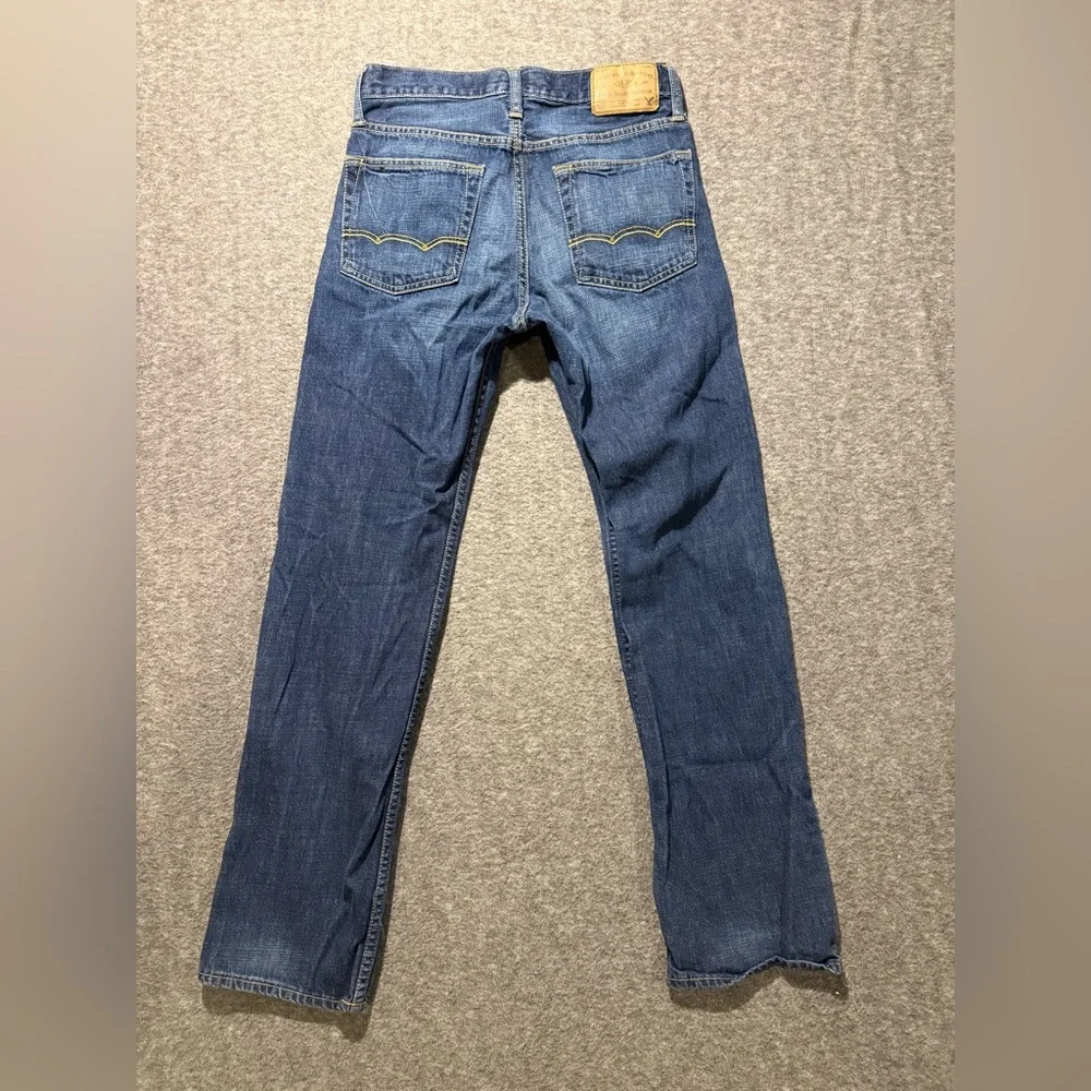 American Eagle jeans men’s 30x34 blue Relaxed Straight cotton comfort